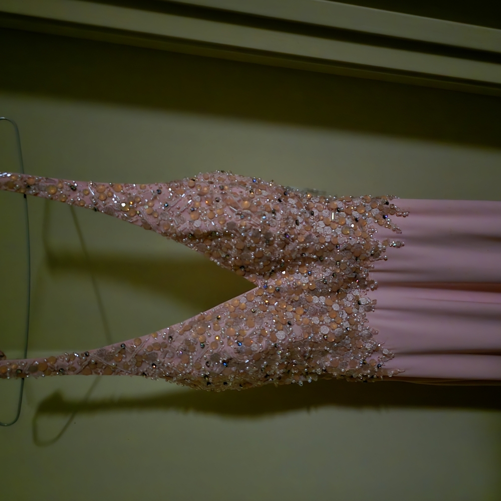 Tony Bowls Pink Backless Dress